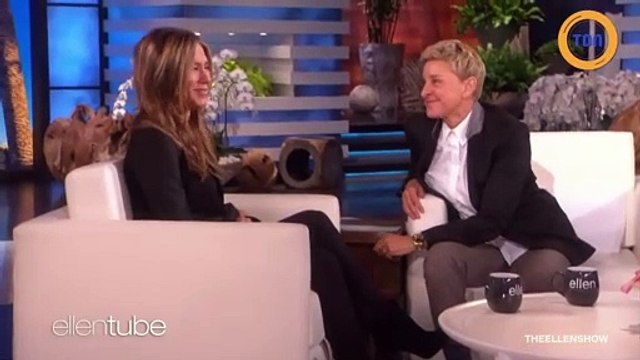 Le bisous torride entre Ellen DeGeneres et Jennifer Aniston