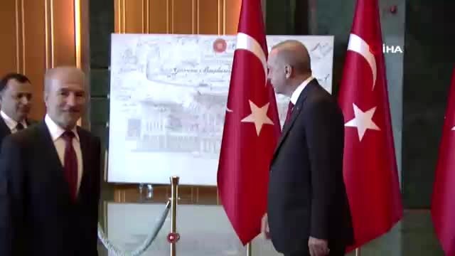 Cumhurbaşkanı Erdoğan, tebrikleri kabul etti