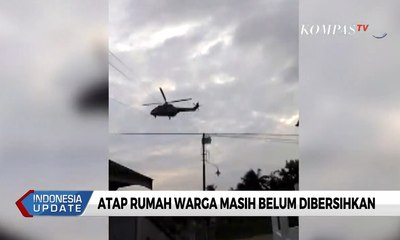 Helikopter Terbang Rendah Rusak 3 Rumah Warga di Pontianak Utara