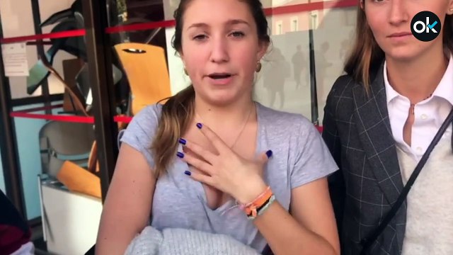 Estudiantes tratan de poder asistir a clase ante las protestas separatistas de sus compañeros en Pompeu Fabra
