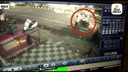 વરાછામાં રસ્તા પર ચાલતા જતા યુવકના હાથમાંથી મોબાઈલ સ્નેચિંગ, CCTV