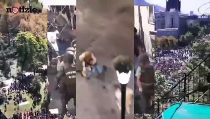 Cile, le proteste continuano: Santiago è un campo di battaglia | Notizie.it