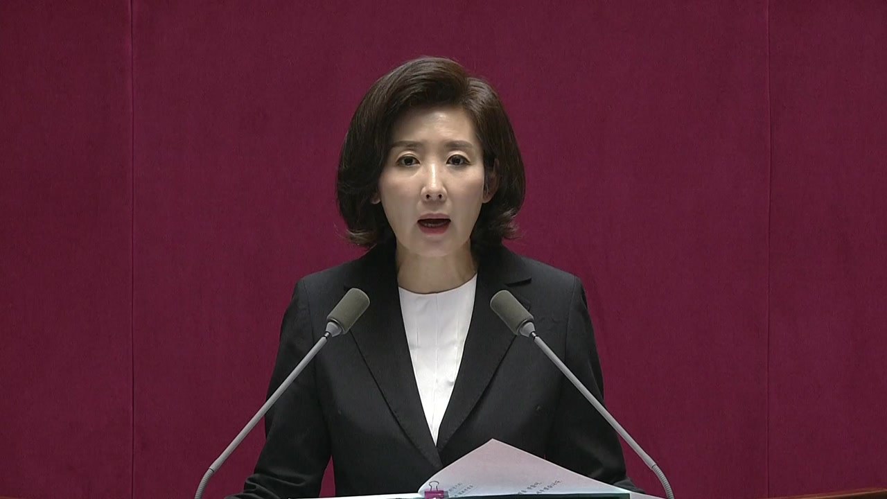 나경원 "공수처·연동형 비례제, 독재 악법 될 것" / YTN