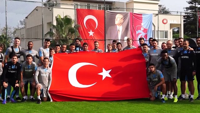 Trabzonspor, Göztepe maçı hazırlıklarına ara vermeden başladı