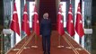 Cumhurbaşkanı Erdoğan, Cumhurbaşkanlığı Külliyesi'nde tebrikleri kabul etti (3) - ANKARA
