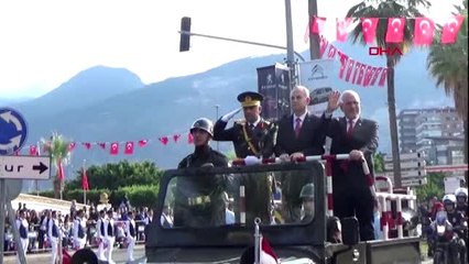 Hatay iskenderun'da cumhuriyet coşkusu