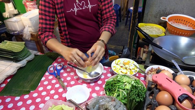 Thailand Street Food Rot Fai Ratchada Night Market - 길거리 음식