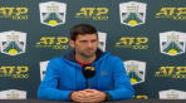 Rolex Paris Masters - Djokovic : S'entraîner avec Nadal était très intense