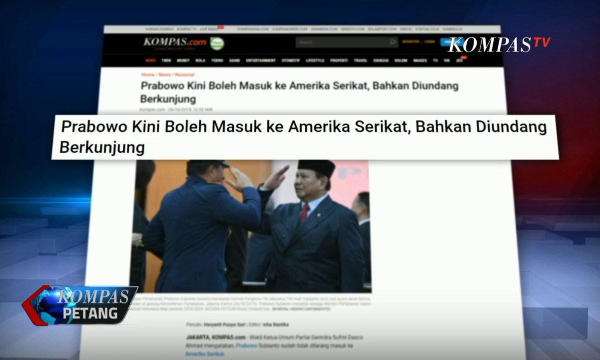 Gerindra: Jadi Menhan, Prabowo Diundang Berkunjung ke Amerika