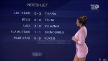 Alesia Bami prezanton rezultatet e fundjavës në futbollin shqiptar