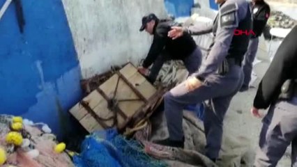 Tekirdağ'da trol malzemeleri ele geçirdi