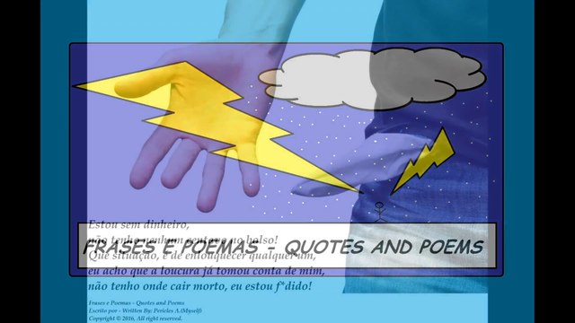 Estou sem dinheiro, não tenho nenhum centavo no bolso! [Frases e Poemas]