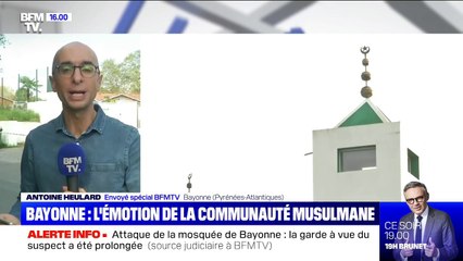 Download Video: Attaque de la mosquée de Bayonne: la garde à vue du suspect a été prolongée