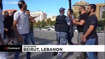 Lübnan'da Hizbullah destekçileri hükümet karşıtı protestocular arasında gerginlik