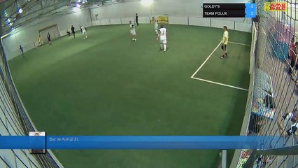 But de Adil (2-2) - GOLDY'S Vs TEAM POLUX - 28/10/19 21:00 - LIGUE 1 - Poitiers Game Parc