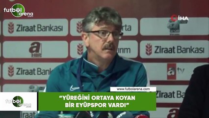 Bilal Şar: "Yüreğini ortaya koyan bir Eyüpspor vardı"