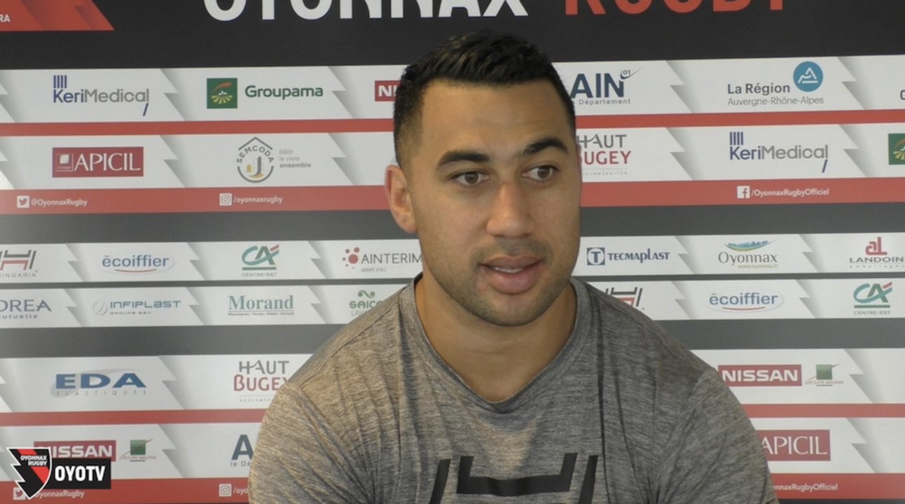 Point presse avant Oyonnax / Montauban - 9ème journée ProD2