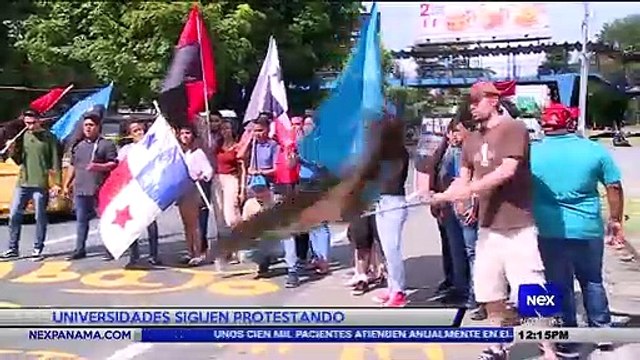Universidades siguen protestando - Nex Noticias