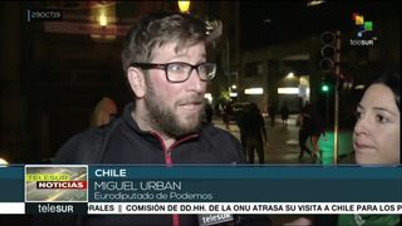 Eurodiputados comparten la gravedad de violaciones de DDHH en Chile