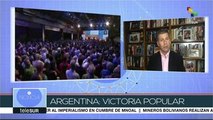 Fernández recibe felicitaciones de gobiernos por victoria en Argentina