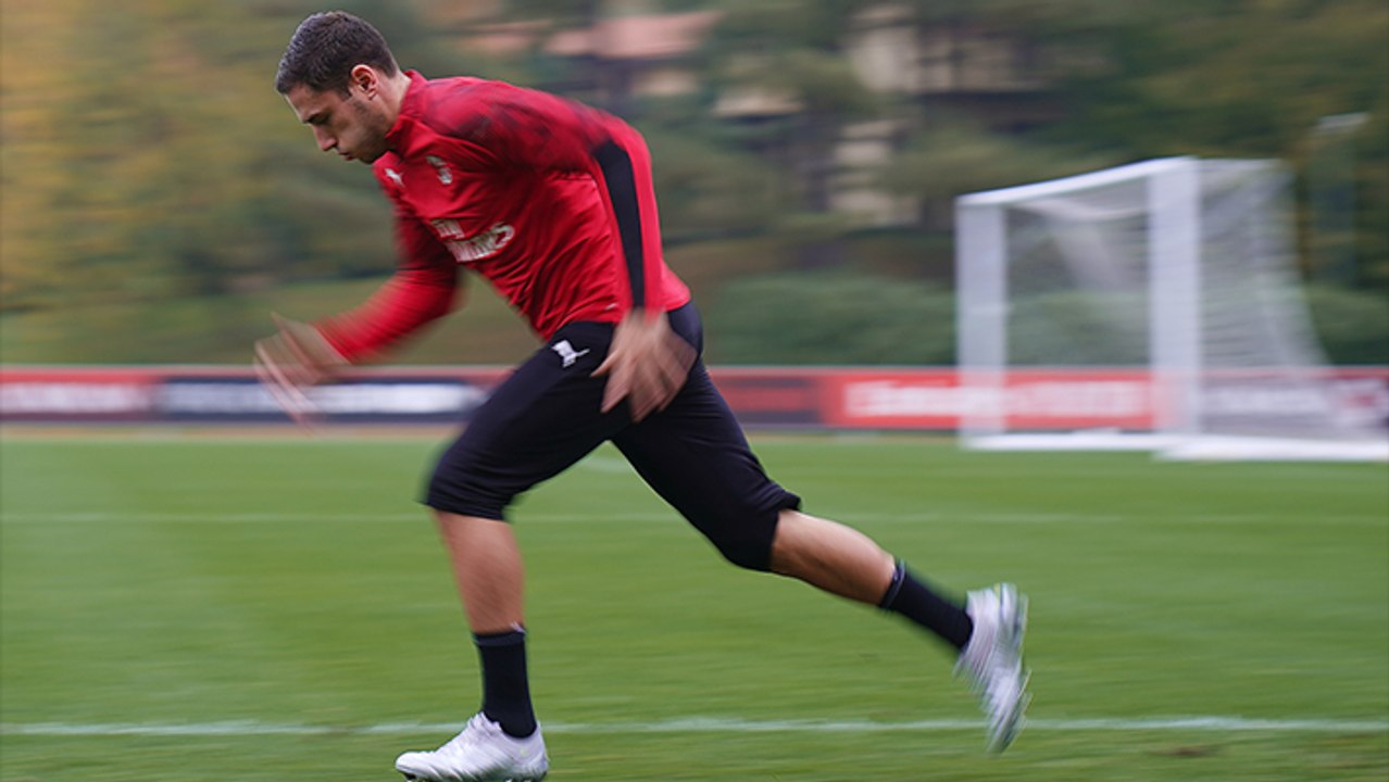 Ritmo e intensità a Milanello