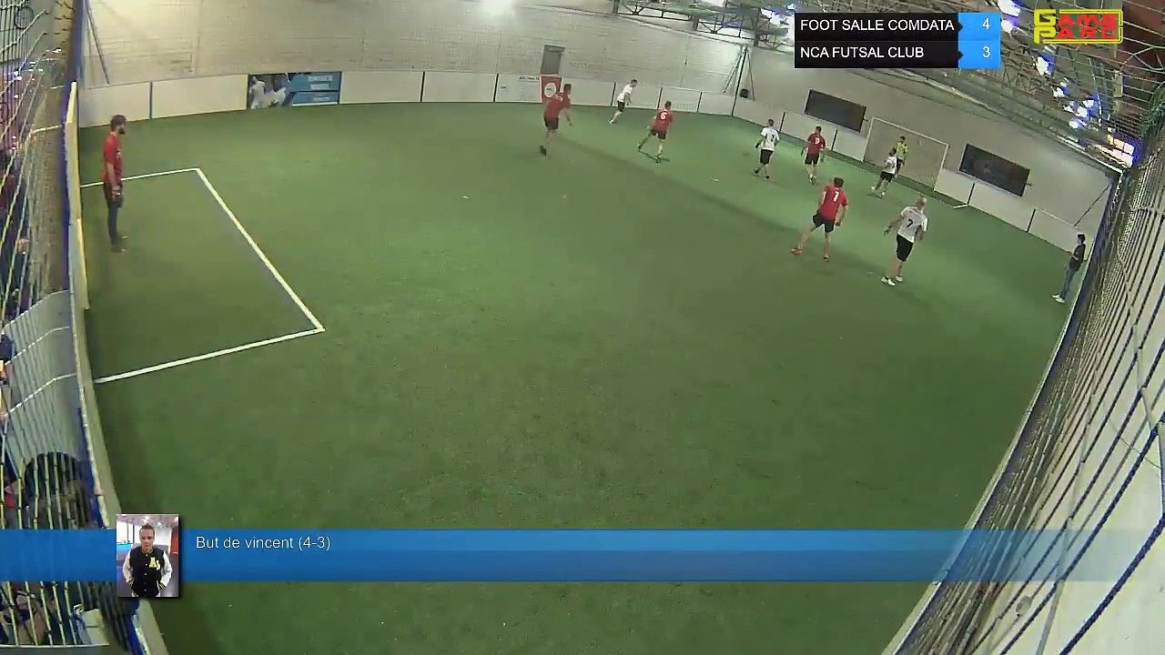 But de vincent (4-3) - FOOT SALLE COMDATA Vs NCA FUTSAL CLUB - 28/10/19 21:00 - LIGUE 3