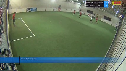 But de Sylvain (5-4) - FOOT SALLE COMDATA Vs NCA FUTSAL CLUB - 28/10/19 21:00 - LIGUE 3