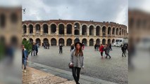 Paula Echevarria y Miguel Torres de viaje por Verona