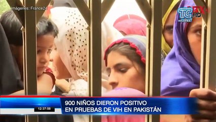 900 niños infectados con VIH en Pakistán