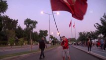 Fener alayında 400 metre uzunluğunda Türk bayrağı taşındı