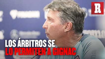 'Si se lo permite el árbitro es problema del arbitraje': Siboldi sobre los reclamos de Gignac