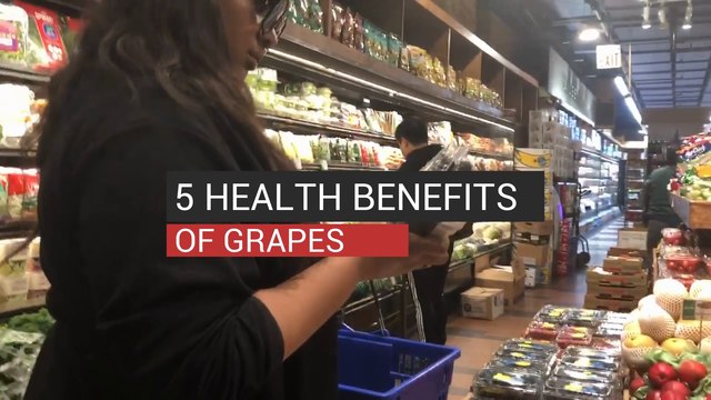 5 Health Benefits Of Grapes