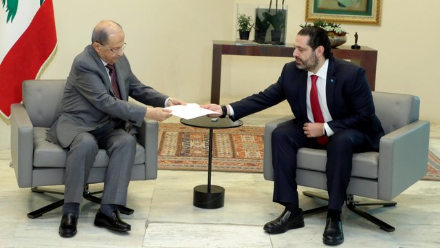 Lebanon: PM Hariri submits resignation to president, protests continue
