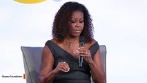 Photo Shows President Obama Sneaking In To Watch Michelle Obama Speak During Summit
