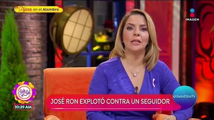 ¡José Ron aclara polémica contra seguidor en redes sociales!