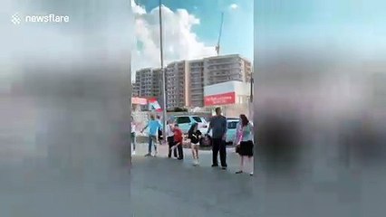 106 mile long human chain formed in Lebanon as PM resigns over mass unrest