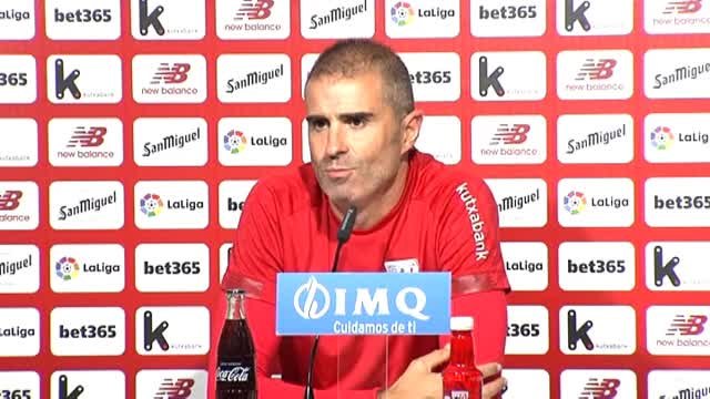 Garitano: No estamos en la situación de Madrid, Atleti y Barça de tener que ganar constantemente
