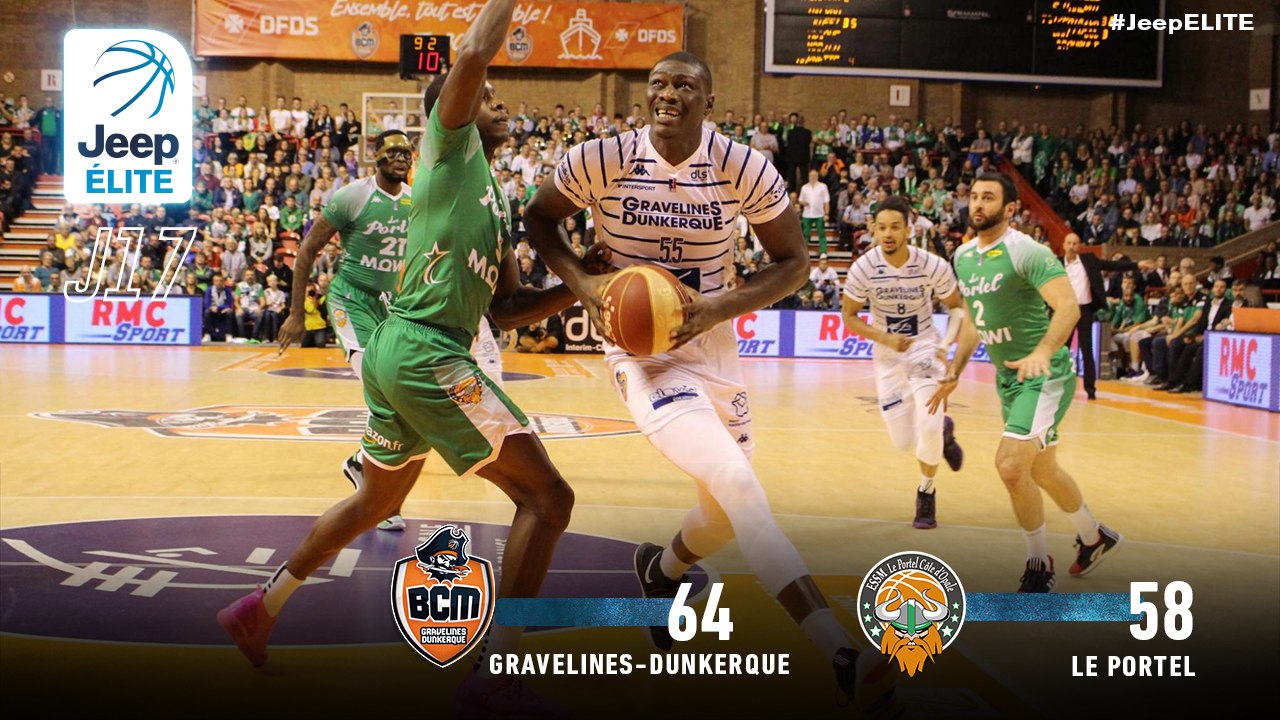 Jeep® ÉLITE  : Gravelines-Dunkerque vs Le Portel (J17)