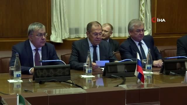 Dışişleri Bakanı Çavuşoğlu, Cenevre'de toplantıya katıldı