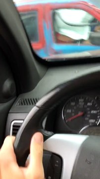 Truck Runs Red Light and Crashes while Fleeing from Police