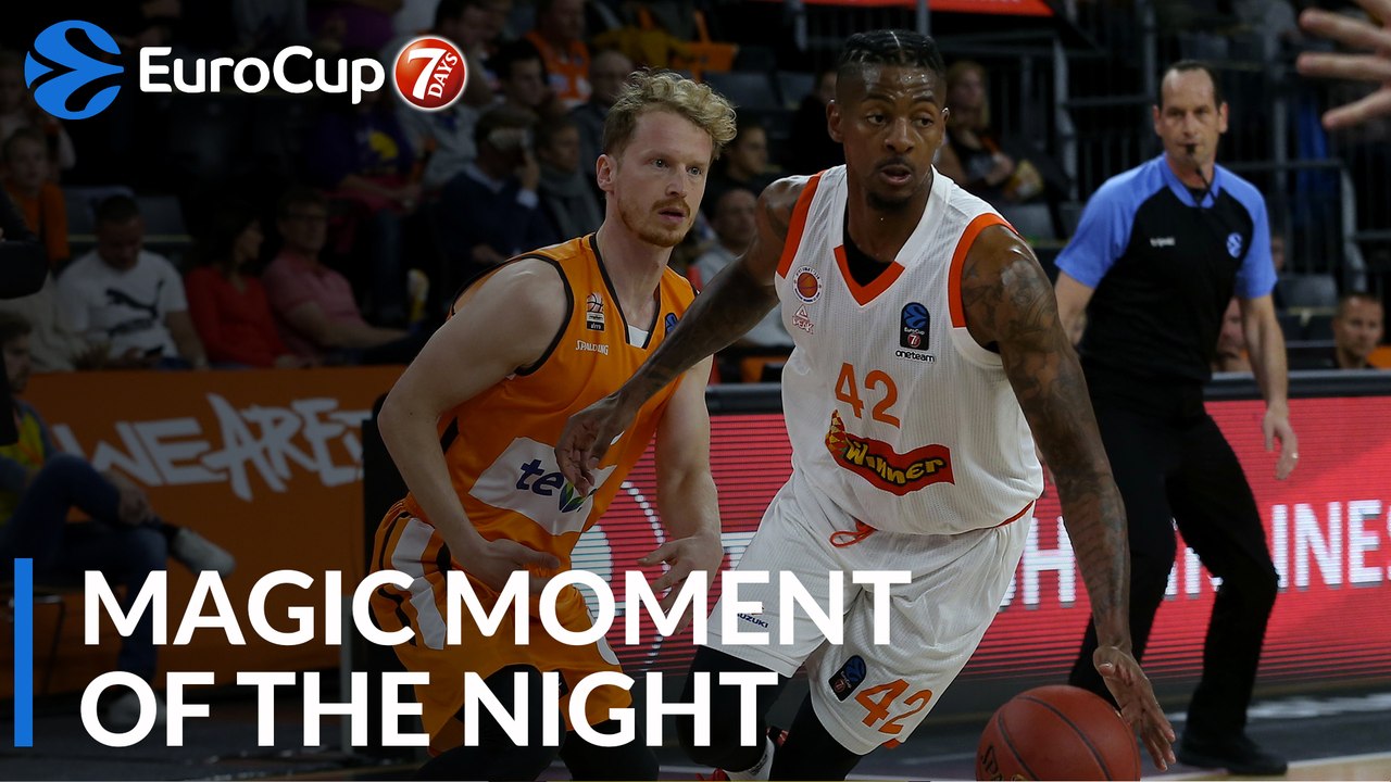 7DAYS Magic Moment of the Night: Alex Hamilton, Maccabi Rishon Lezion