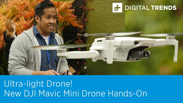 New DJI Mavic Mini Drone Hands-on | Flying Under the FAA Radar