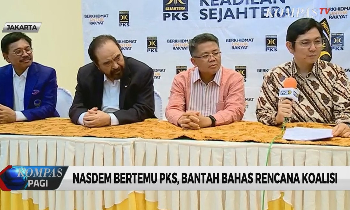 Nasdem Bertemu PKS, Bantah Bahas Rencana Koalisi