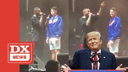 YG Boots Fan Off Stage For Not Yelling "Forget Donald Trump"