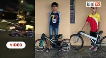 Ekoran video basikal lajak , polis tahan 4 remaja