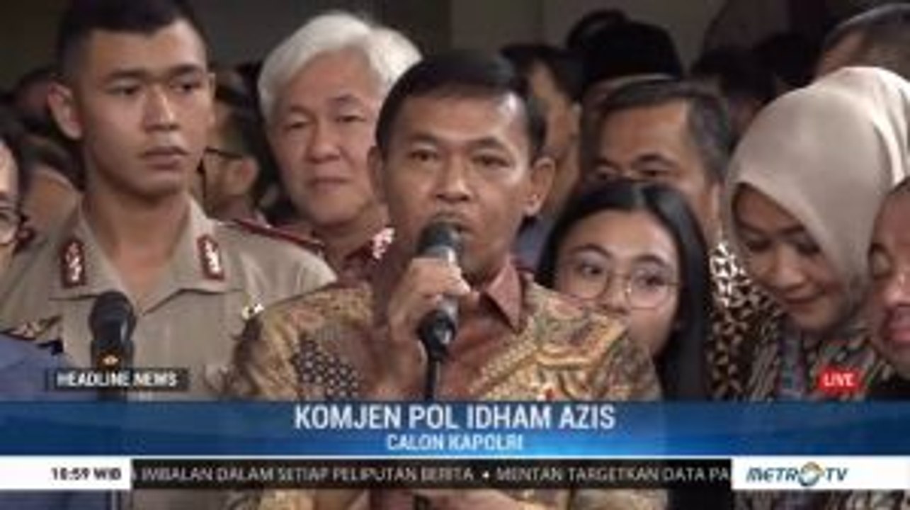 Komisi III DPR Kunjungi Rumah Calon Kapolri