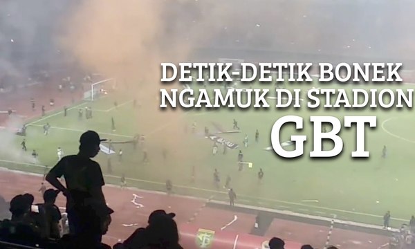 Detik-detik Bonek Ngamuk setelah Persebaya Kalah dari PSS Sleman