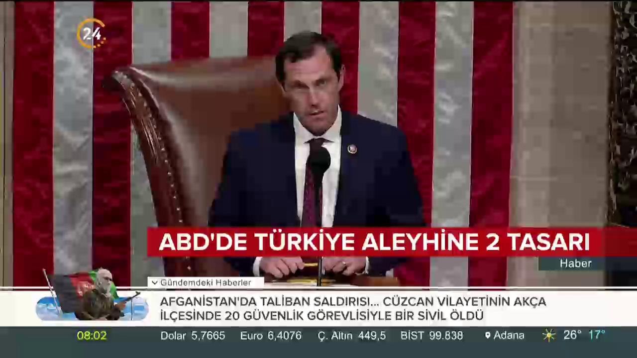 ABD Temsilciler Meclisi'nde Türkiye aleyhine 2 yasa tasarısına tepki
