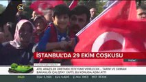 İstanbul'da 29 Ekim coşkusu... Vatan Caddesi kırmızı beyaza boyandı