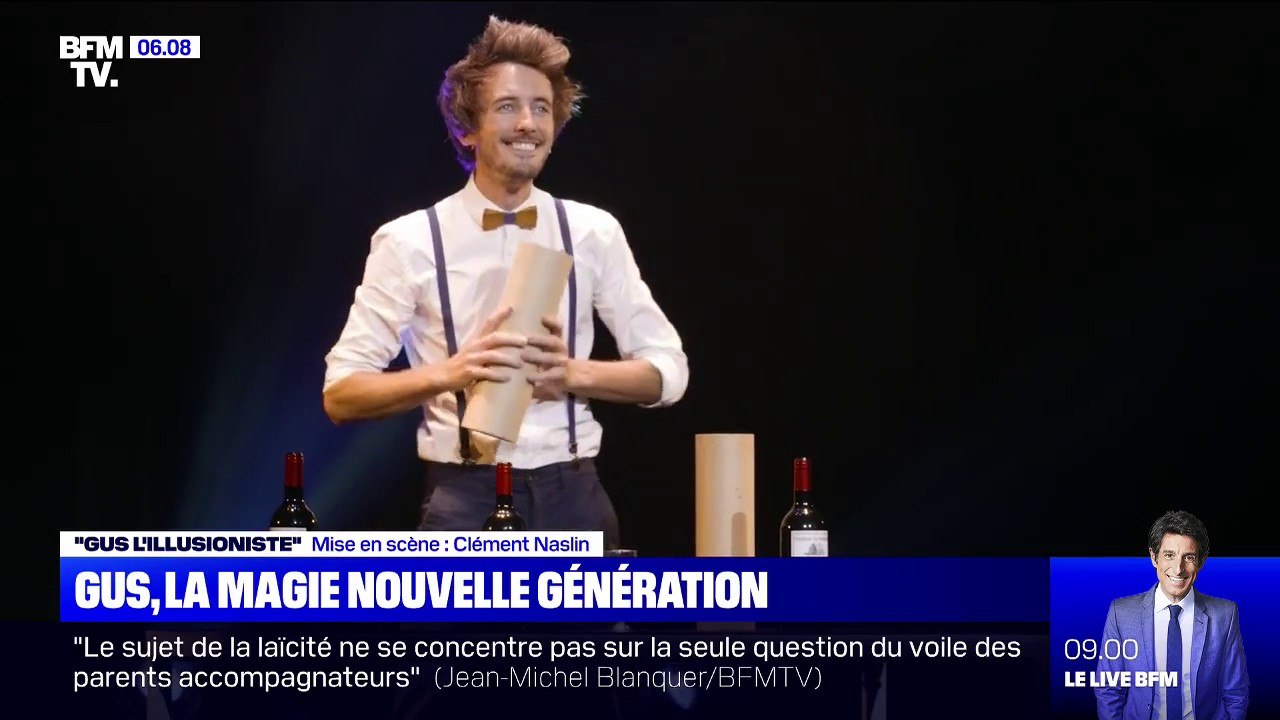 Gus l'illusionniste, le showman qui dépoussière la magie avec humour